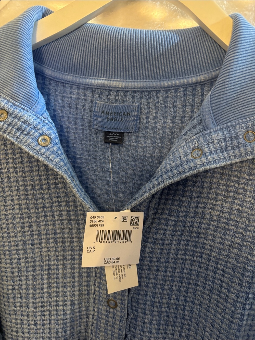 American eagle waffle knit size small too NWT - Picture 4 of 5